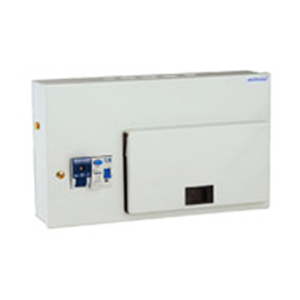 Fitted with switch fuse Incomer & RCCB