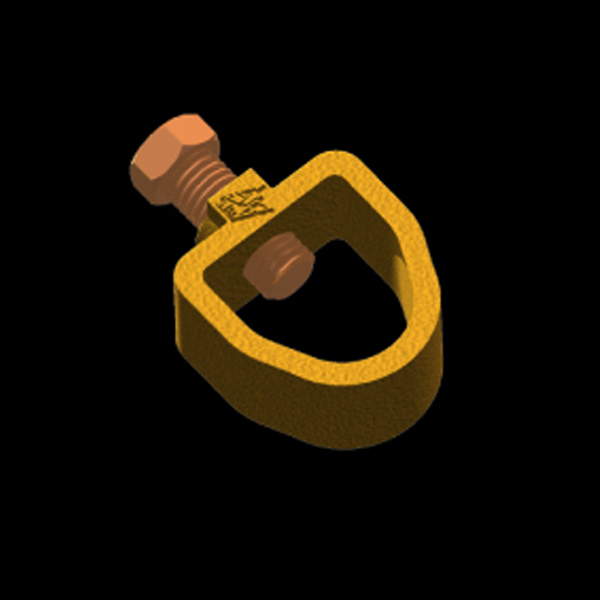 Rod to tape clamp