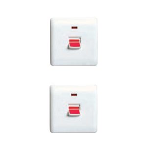 32A and 45A double pole control switches
