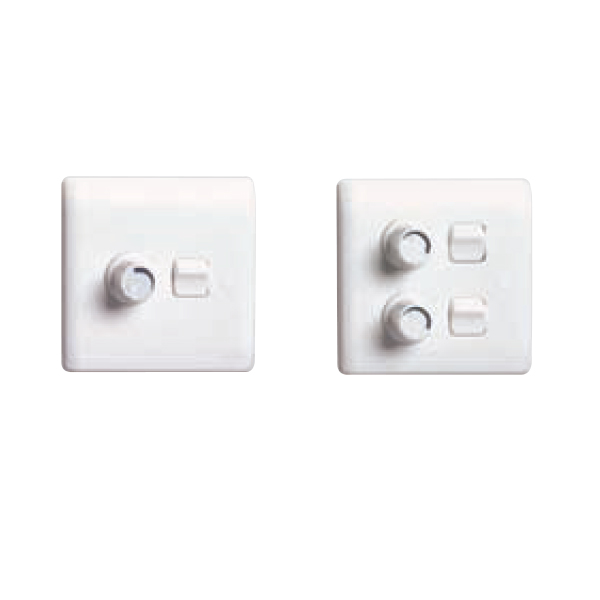 Dimmer and fan controller switches Dimmer and fan controller switches