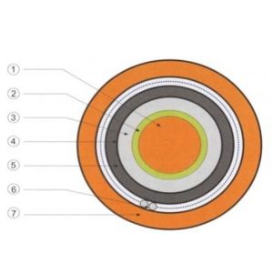 600/1000V XLPE/LSZH/AWA/LSZH SHEATHED FIRE RESISTANCE CABLE