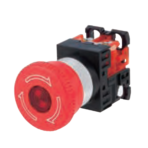 Emergency stop illuminated pushbuttons Emergency stop illuminated pushbuttons