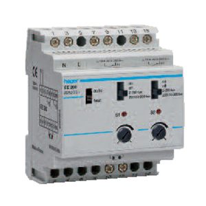 Light sensitive switch, 2 channel up to 20000 Lux