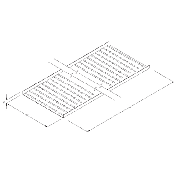 Steel Perforated Cable Tray – Straight Accessories Angular Type