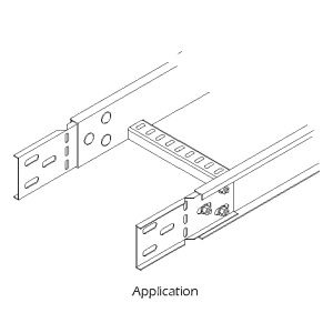 Steel Cable Ladder – Horizontal Adjustable Splice Plate