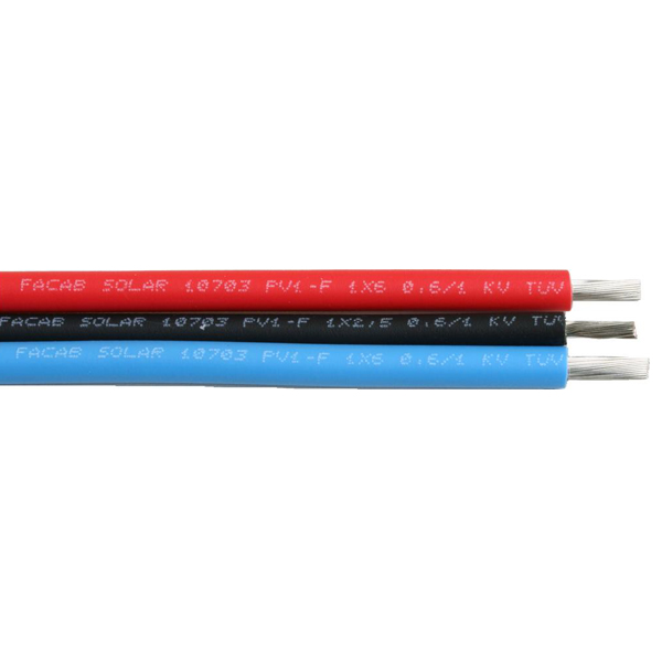 Solar Cable PV1-F for direct earth burial acc to 2 Pfg 1169_08.07 Solar Cable PV1-F for direct earth burial acc. to 2 Pfg 1169/08.07
